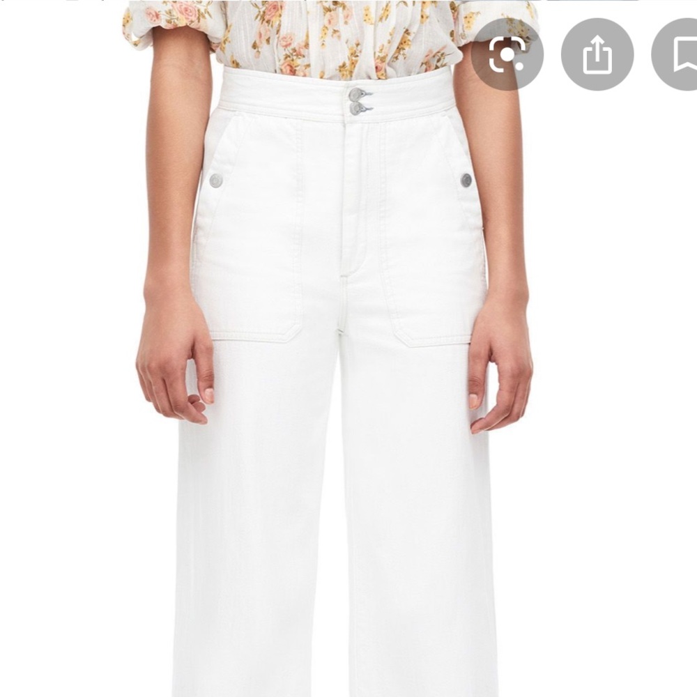 LA Vie Rebecca Taylor wide wide leg pants